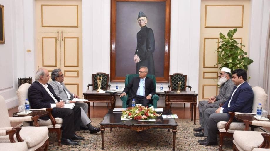 First meeting with the President.